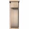 Ekena Millwork Del Monte Smooth Corbel w/Backplate, Douglas Fir, 7 1/2"W x 10"D x 22"H COR08X10X22DEL01SDF - alternate 3